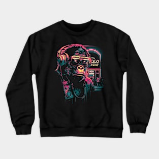 Gorilla Neon Crewneck Sweatshirt